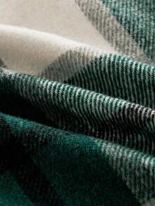 Manfinity NXTstreet Men's Casual Plaid Jacquard Brushed Jacket Shirt, For Fall Winter - Multicolor - View 6