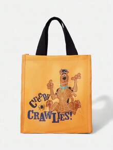 SCOOBY-DOO X SHEIN 返校时尚保温午餐袋，实用包，午餐袋，冷藏袋，春夏 - 彩色 - 查看 3