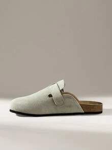 Solecia 女士休闲百搭平底鞋，适合通勤和日常穿着 - 淺灰色 - 查看 4