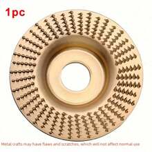 1/3pcs Wood Carving Grinding Wheel Set - Wood Grinding Blade Angle Grinder Polishing Blade Wood Grinding Tool Polishing Wheel Artifact Woodworking Grinding Blade Thorn Disc, Including Flat, Curved And Conical Grinding Wheels, Used For Efficie 3pcs Steel Angle Grinder Disc, Sand Grit, 16Mm Hole, Arc Flat Bevel, Metal, Wood Grinding Disc For Metal, Wood, Carbon Steel - Gold - View 18