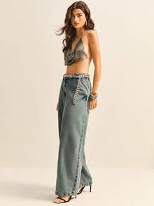 Daynim Women Jeans - Rửa nhẹ - Xem 4