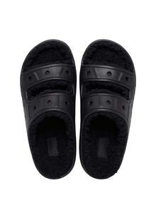 Crocs Baya Cozzzy Men's Sandals Black CR210073 - Black - View 4