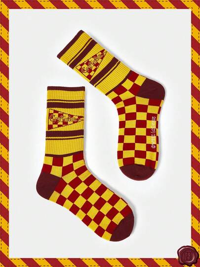 HARRY POTTER X SHEIN Calcetines tipo tripulación para mujer