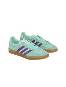 Adidas GAZELLE INDOOR Women's Sneakers Green Violet JQ0192 - Green Violet - View 2