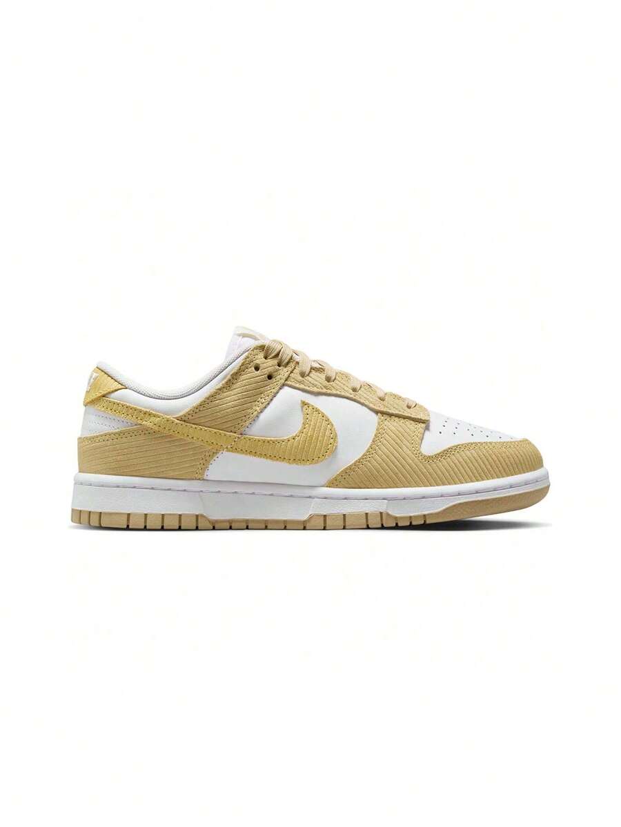 DUNK Women's Sneakers Alabaster/White/Team Gold/Soft Yellow FN7167-700 - Alabaster/White/Team Gold/Soft Yellow - View 1