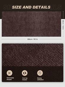 1 件试用装，随机发货，自粘式猫抓板，可修剪家具保护垫，防刮地毯垫，壁挂式沙发保护垫，猫爬架保护垫，室内猫咪游戏垫，猫抓板，沙发替代品，猫抓柱替代品 - 彩色 - 查看 48