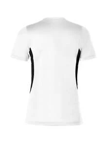 Nike Women's Volleyball Spike Jersey White - Black and White - View 2
