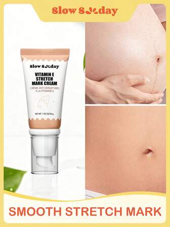 Crema para estrías con vitamina E de SlowSunday, con vitamina E, colágeno y centella asiática, mejora las estrías, firma la piel, aumenta la elasticidad, estilos acogedores de otoño e invierno, adecuado para otoño e invierno, Y2K, para Halloween, fiestas y regalos, Acción de Gracias y Año Nuevo, regalo de agradecimiento, para Navidad, regalos de Navidad