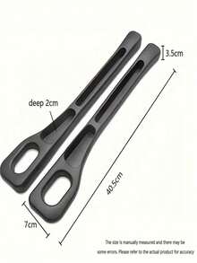 2Pcs Car Seat Gap Filler Organizer, Double-Slot Anti-Leak Storage Box For Phone Key Card, Reduce Friction Noise, Car Interior Accessory - Multicolor - View 2