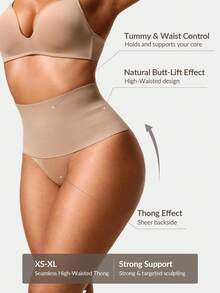 SHAPORA 2 Stücke Damen bequeme minimalistische Formwäsche Unterteil, Schwarz/Beige - Verschiedenfarbig - Übersicht 5