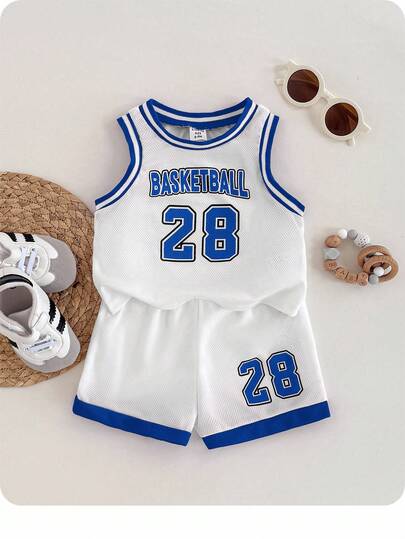 Baby Boy Casual Basketball Sports Outfit