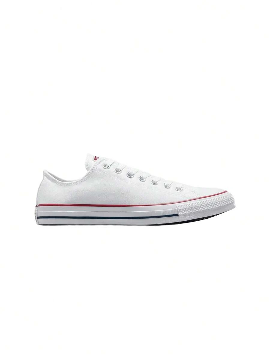 Converse Chuck All Star Classic M7652C Unisex Sneakers White M7652C - Vit/Rosa skum/Metallisk silver/Ljusröd - Visa 1