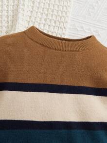 Bebé niño Jersey de color combinado