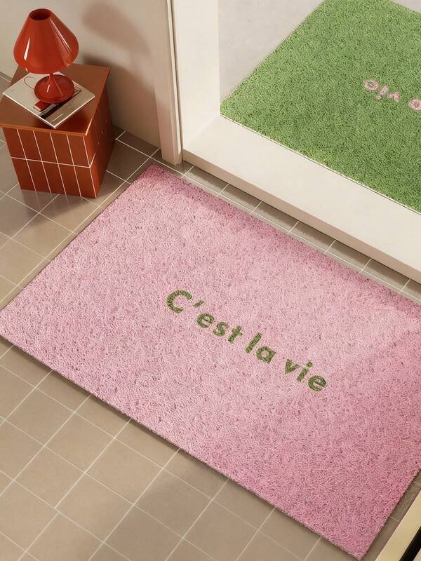 Joivida 1pc 40*60CM Solid Color Entry Mat, Wear-Resistant, Dirt-Resistant, Easy To Maintain, Perfect For Entrance And Hallway