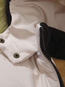 SHEIN 2pcs/Set Young Boy Thermal Lined Windproof Hooded Padded Coat, Warm Padded Coat With Pockets Young Boy Winter Coattoddler Winter Coat Boytoddler Boy Coat Winterkids Boy Coatbaby Boy Winter Coat Kids Winter Coats Toddler Boy Winter Coat Kids Jackets Boy Toddler Girl Coats Teens Winter Jacket Girls - Apricot - View 6