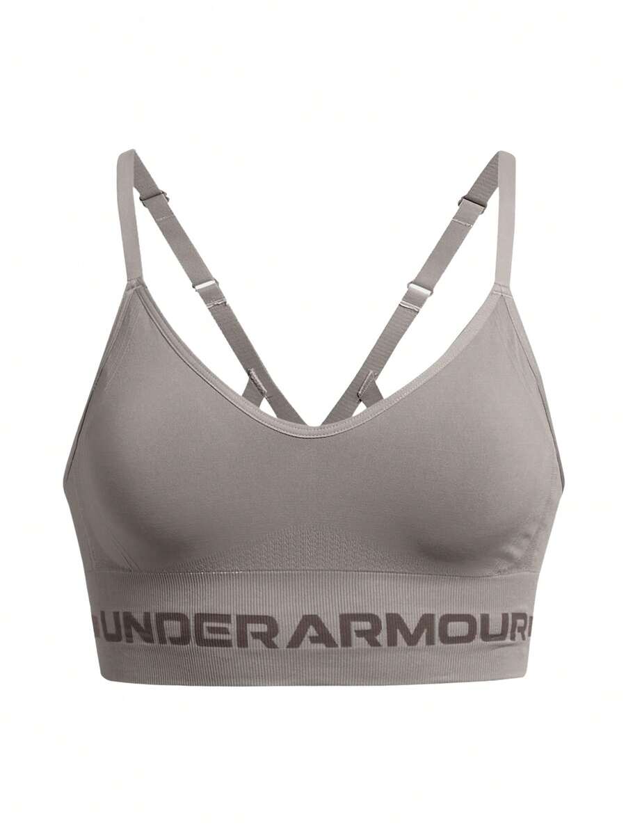 Under Armour Women's Sports Bra Grey - Cinza - Ver 1