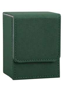 MTG 卡牌盒 PU 皮革 - 磁性闭合 TCG CCG 收纳盒可容纳 100 多张单/双套卡 - 便携式万智牌卡牌盒，适用于游戏配件 - 彩色 - 查看 23