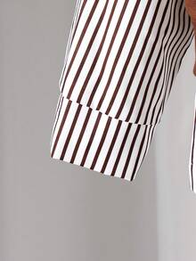 Kleine Mädchen 3 Stücke/Set Lässig Gestreiftes Hemd + Herz Muster Weste + Hose Outfit, Herbst/Winter