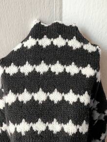 SHEIN Unity Women's Fashionable Striped Loose Casual Pants