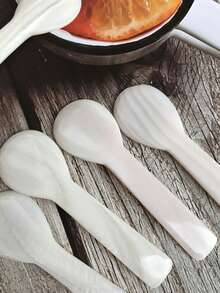 Cirelle 1 Piece Conch Spoon, Shell Material Tableware, Condiment (Tool), Kitchen Supplies, Facial Mask Spoon - Multicolor - View 10