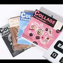 20sheets Stickers Book Junk Journal Supplies Long Strip PET Collage Sticker DIY Scrapbooking Art Collage Stationery Planner Decor Stickers - Multicolor - View 8