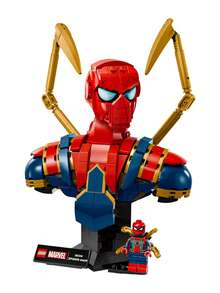 LEGO 76326 Iron Spider-Man Bust 18years+ - Multicolor - View 3