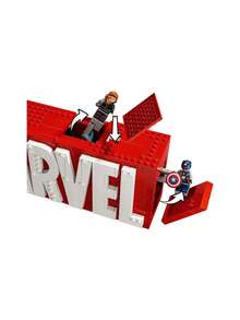 LEGO 76313 MARVEL Logo & Minifigures 12years+ - Multicolor - View 4