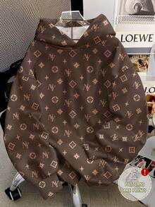 Resyla 女士连帽卫衣，卡其色休闲套头衫，适合返校季穿着