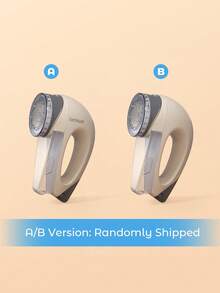 Teckwe 1pc Electric Mini Fuzz Remover, Battery Operated Lint Pilling Ball Trimmer, Clothes & Fabric Depilling Machine - White - View 8