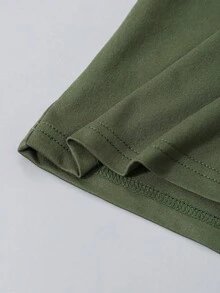 4 件装平价青少年（男）T 恤，黑色、黑色、灰色、白色、卡其色，4 种颜色 4 件套百搭休闲 T 恤套装 - 彩色 - 查看 4