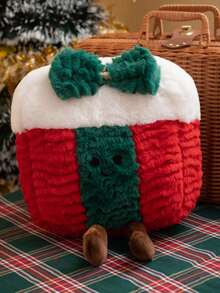 Christmas Throw Pillows Xmas Tree Gingerbread Man Snowflake Pillow Stripe Candy Cane Peppermint Shape Cushion Christmas Decoration For Home Sofa Bed Couch Party(30cm/11.8inch) - Multicolor - View 9