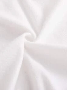 Sparklyn 青少年秋冬连帽卫衣外套，毛茸茸的连帽，胸前饰有水钻的复古印花，兼具柔软与凉爽，秋冬必备外套 - 白色 - 查看 3