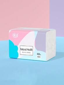 SHEIN 6卷装卫生纸，420包大包装纸巾，大号纸巾，5层加厚面巾纸，整盒卫生纸，擦手巾，多用途纸巾 - 彩色 - 查看 12