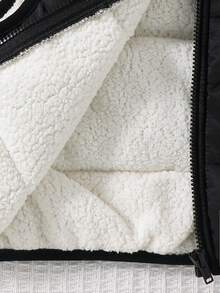 Cozy Pixies مجموعة من 3 قطع للأطفال الصبيان تتكون من: هودي بأكمام طويلة وطباعة حرفية ناعمة، بنطلون بأساور، وصدرية بدون أكمام