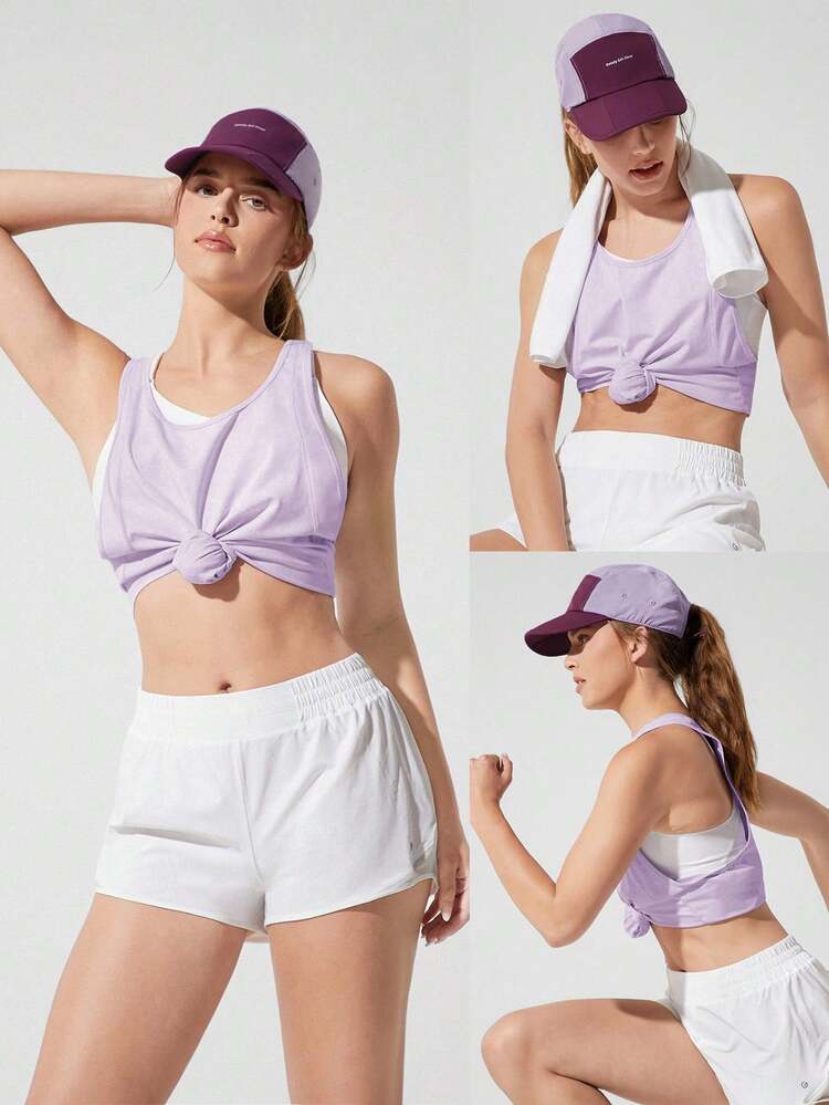 Gorra activa lista para brillar, ligera, de secado rápido, impermeable, ajustable y plegable para gimnasio, entrenamiento, senderismo, playa, piscina, vacaciones y uso diario