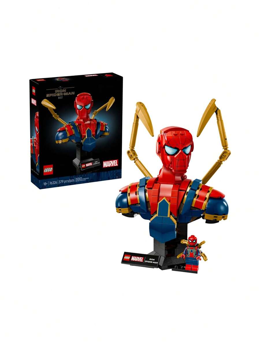 LEGO 76326 Iron Spider-Man Bust 18years+ - Multicolor - View 1
