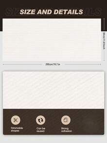 1 件试用装，随机发货，自粘式猫抓板，可修剪家具保护垫，防刮地毯垫，壁挂式沙发保护垫，猫爬架保护垫，室内猫咪游戏垫，猫抓板，沙发替代品，猫抓柱替代品 - 彩色 - 查看 34