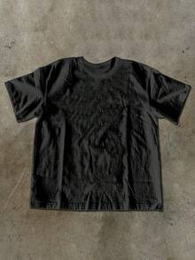 Glimmora Women's Casual Slogan Graphic Round Neck Short Sleeve T-Shirt, Summer