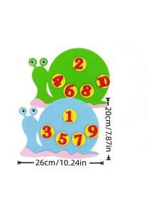 1pc Felt Finger Numbers Math Toys, Counting Early Learning Educational Board, For Teaching Aid,Intellectual Development - Pencil - View 10