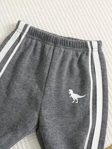 2pcs/Set Baby Boy/Girl Tie-Dye Contrast Color Crew Neck Long Sleeve Sweatshirt And Sweatpants Outfit, Comfortable Versatile Casual Sporty Basic Set, Suitable For Indoor, Outdoor, Daily Wear, Sports, Play, Party, Photography In Autumn/Winter Baby Sportswear Baby Boy Two Pieces Set Baby Sweat Outfits Baby Tracksuit Baby Casual Sets