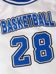 Baby Boy Casual Basketball Sports Outfit - Blue - View 5