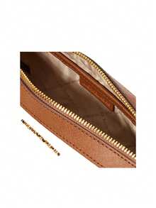 Michael Kors Jet Set Large Printed Logo Women Crossbody Bag Vanilla - Ivory - View 5