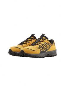 Grid Peak Unisex Sneakers Yellow S70849 - Yellow - View 2