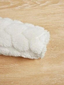 SHEIN Newborn Baby Girls' Thickened Long Sleeve Jacket With Stand Collar,In Fall/Winter