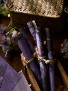 1 paquete de 30 piezas del Libro de Materiales de la Serie Dark Fantasy, con ricos patrones de 30 diseños diferentes de blocs de notas vintage/soñadores para manualidades de scrapbooking, de vuelta a la escuela - Multicolor - Ver 7