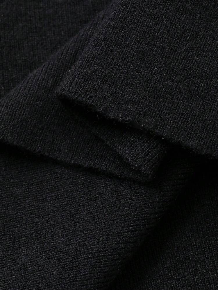 Women's Sexy Off-Shoulder Long Sleeve Sweater With French Bow Accent, Autumn/Winter