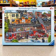 Ravensburger Fire Truck Rescue 48 Piece Jigsaw Puzzle Age 4 Years+ 5093