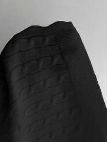 Elamini 女式性感露背扭纹针织毛衣裙