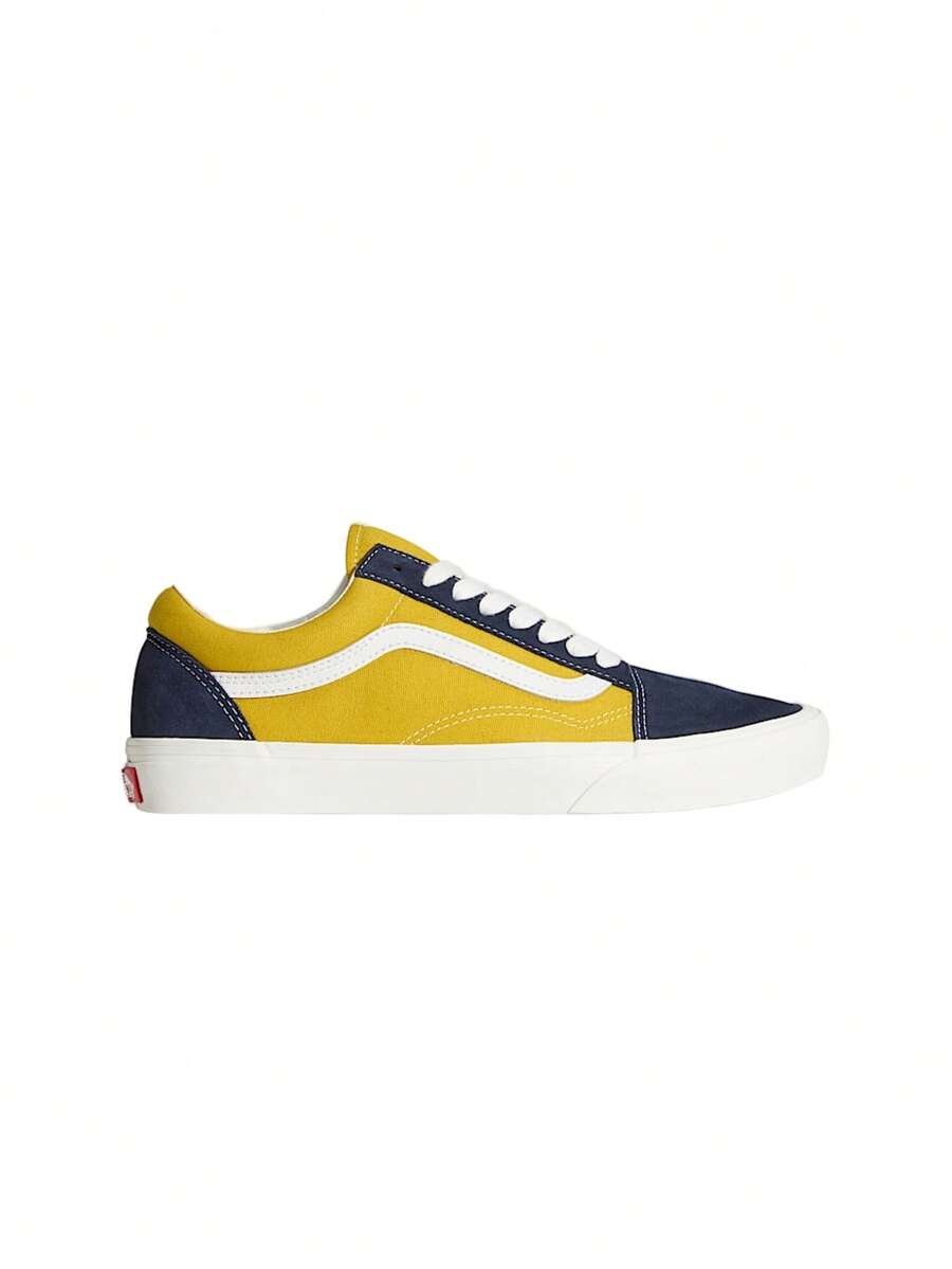Vans أحذية رياضية يونيسكس أسود أصفر VD9Y - أزرق - مشاهدة 1