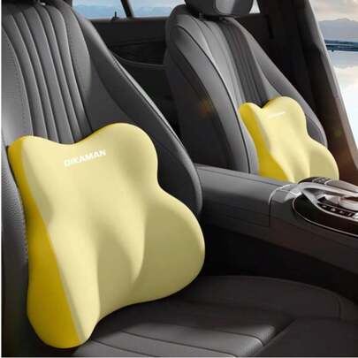 1PC Soft Lumbar Support Pillow For Driving Seat Foam Lumbar Pillow For Lower Back Lumbar Support Cushion Chair Cushion Chair Seat Cushion Chair Pillow Cushions Office Chair Gaming Chair